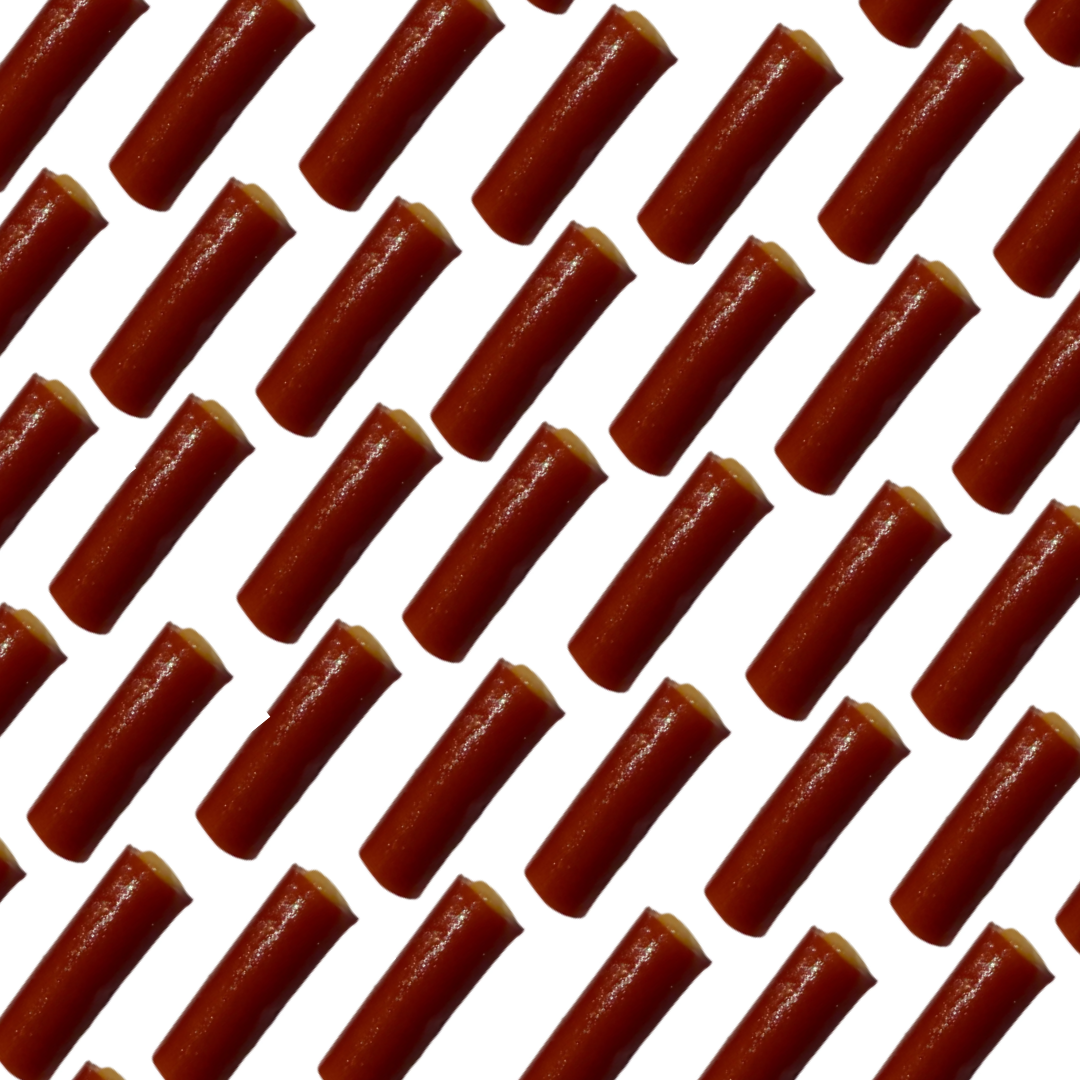 Lemon Rhubarb Red Licorice Logs