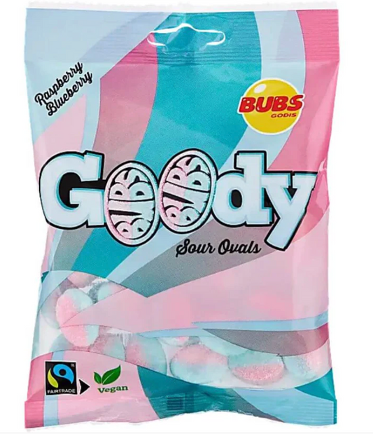 Raspberry/Blueberry Sour Oval Bubs